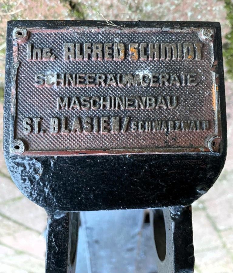 Anbauplatte (Alfred Schmidt) für Unimog 406, 411, 421 in Bahrdorf