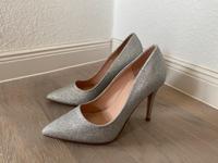 Silberne Stiletts Größe 38 CATWALK Schleswig-Holstein - Bordesholm Vorschau