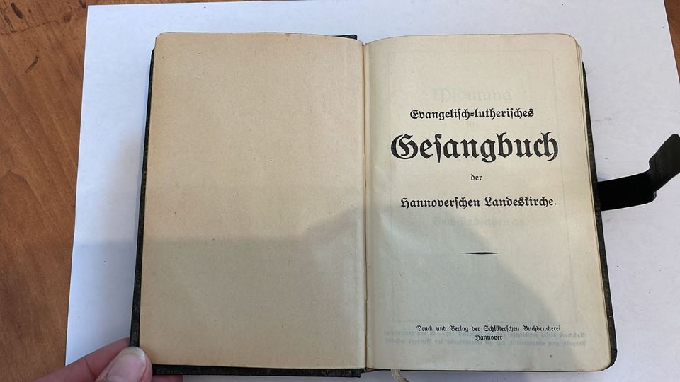 Buch: Gesangbuch Hannoversche Landeskirche in Burgwedel