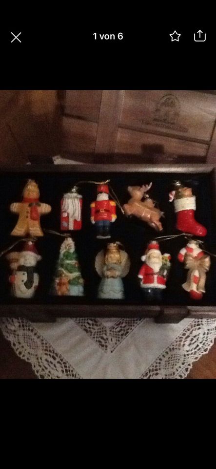 10 Porzellan Weihnachtsfiguren in Wimmelburg