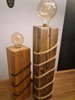 exklusive handgefertigte Lampe aus Holz Nordrhein-Westfalen - Leverkusen Vorschau