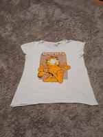 Hailys Garfield Shirt Gr M weiß Aufdruck Glitzer Top Sachsen-Anhalt - Wolfen Vorschau