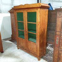 Biedermeier Vitrine Glasschrank Bücherschrank zweitürig 750€* Baden-Württemberg - Eppingen Vorschau