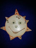 Getöpfertes, Keramik: kleine Sonne - Unikat Brandenburg - Grünheide (Mark) Vorschau