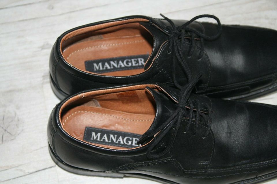 Kinder Schuhe Gr. 37 schwarz von der Marke MANAGER in Wangen im Allgäu