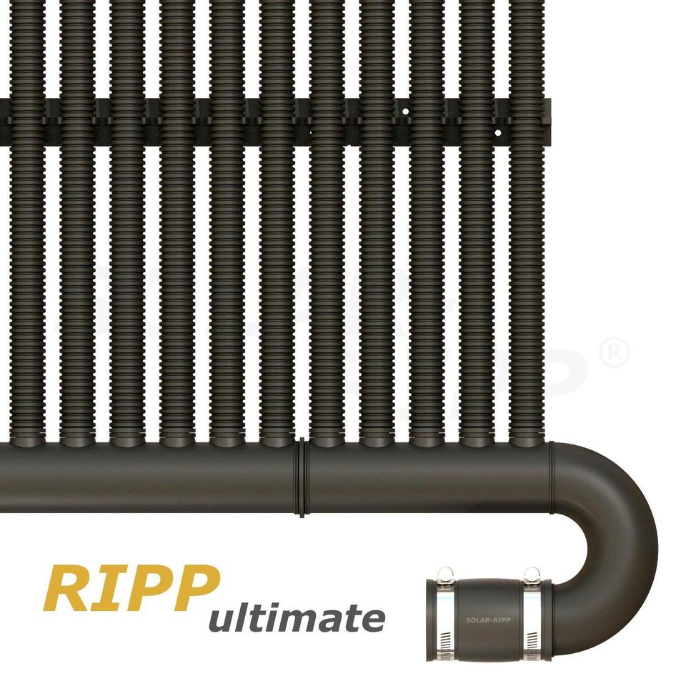 Solar-Ripp Poolheizung 7,5m² in Neuzelle