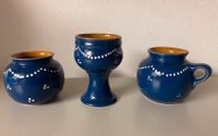 Krüge Vasen blau weiß gepunktet je 3€ Thüringen - Bad Langensalza Vorschau