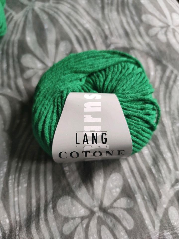 Wolle Lang Yarns Cotone 10 Knäuel in Neuwied