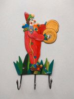 Mila Design Hakenleiste Clown Schlüsselhalter Wandhaken Garderobe Rheinland-Pfalz - Ingelheim am Rhein Vorschau