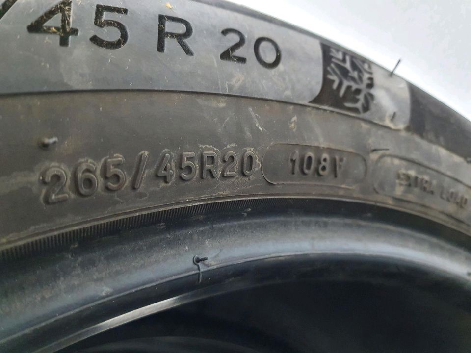 Michelin Winterreifen 2x 265/45 R20 108V - 265 45 20 in Sindelfingen