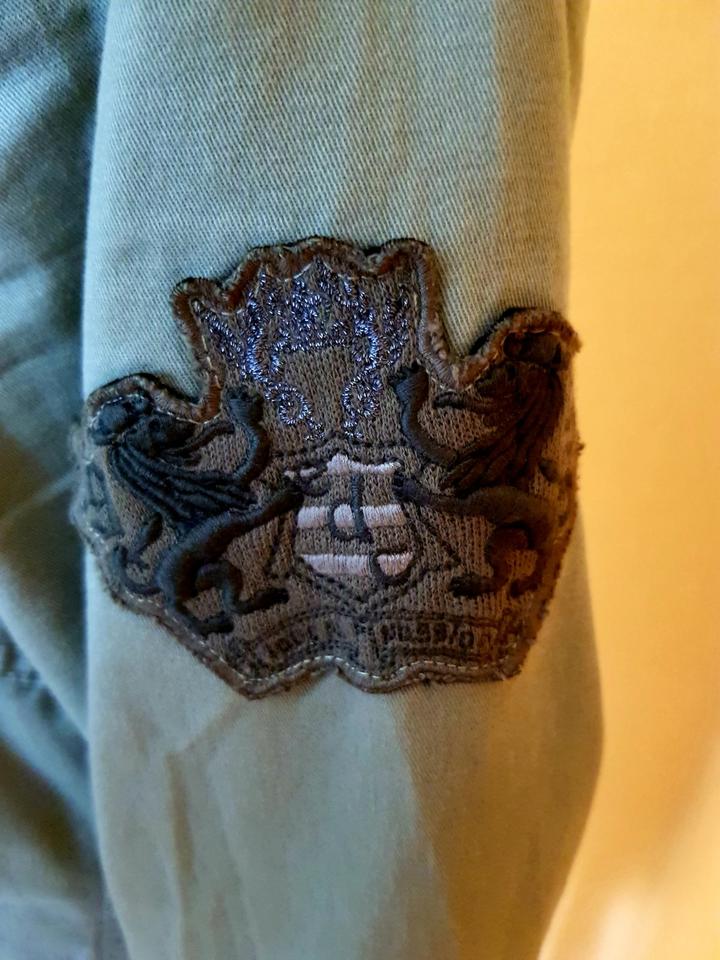 ❤ ESPRIT Kleid Army Stil Gr.40 Used Look  ❤ einfach nur hübsch in Berlin