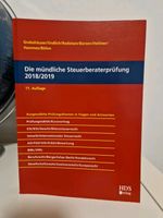 Vorbereitung auf die mündliche Steuerberaterprüfung 2018/2019. Niedersachsen - Wunstorf Vorschau