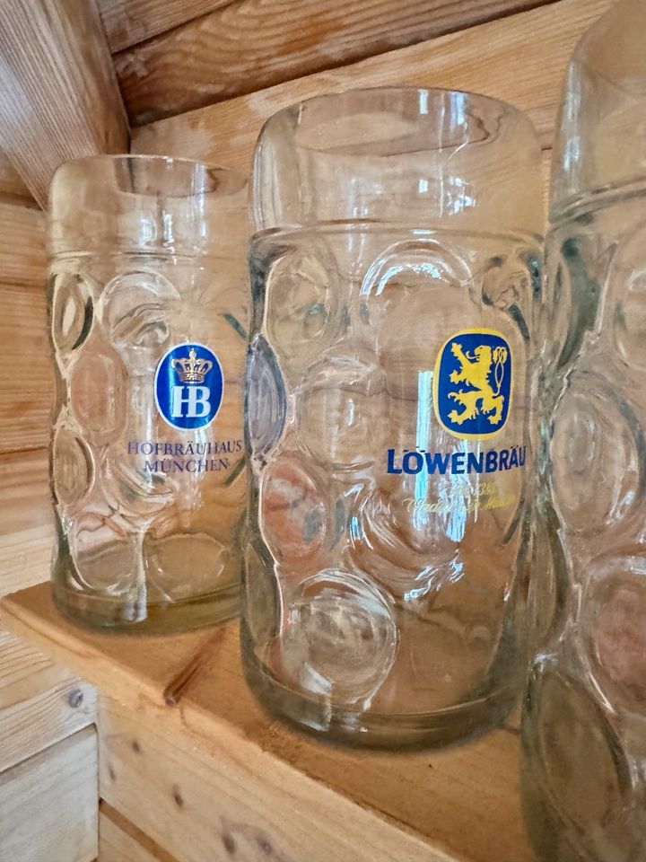 8x Maßkrug Bayern Oktoberfest Bier in Zülpich