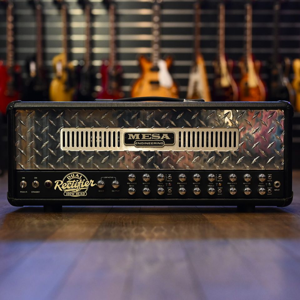 Mesa Boogie Dual Rectifier "Multi-Watt" 3-Channel 100-Watt Guitar Amp Head 2010 - 2020 in black in Hamburg