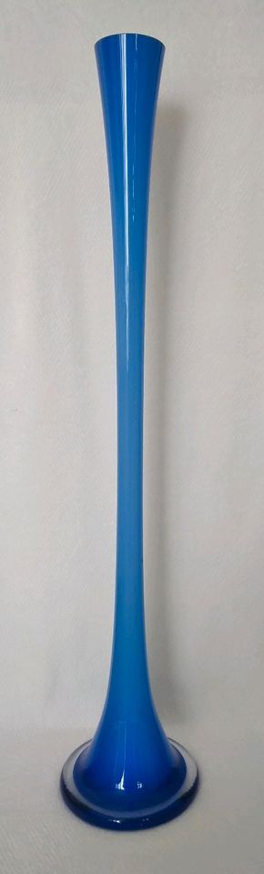 Glasvase 85 cm, marineblau in Frankfurt (Oder)
