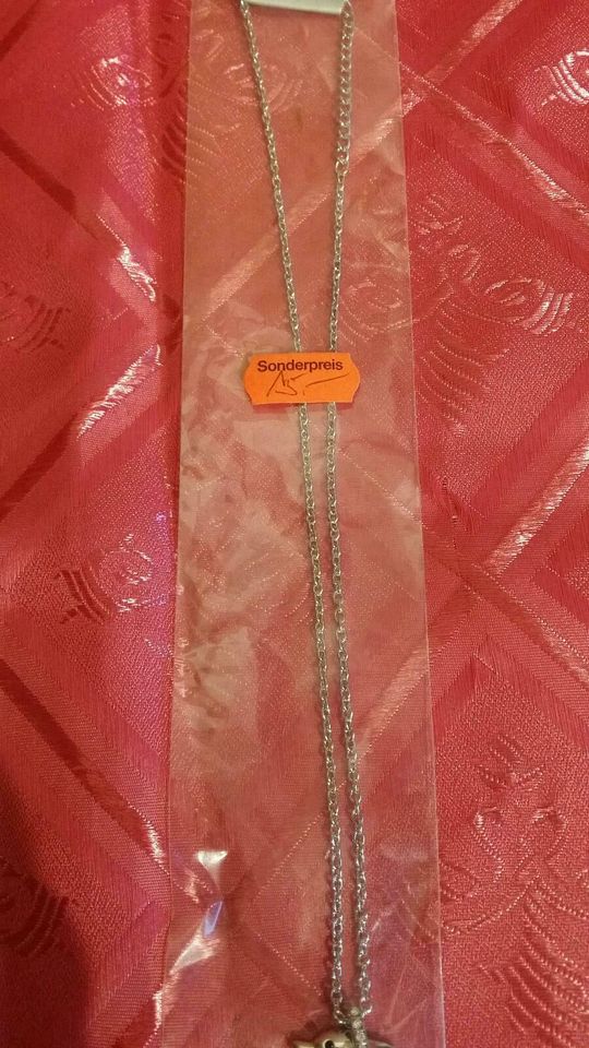 Geschenk Geburtstag Silber Kette Halskette Strass Collier Neu!! in Bad Lauterberg im Harz