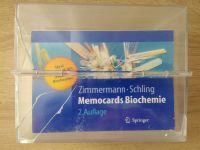 Lernkarten Biochemie 2. Auflage Zimmermann Schling Sachsen-Anhalt - Oebisfelde-Weferlingen Vorschau