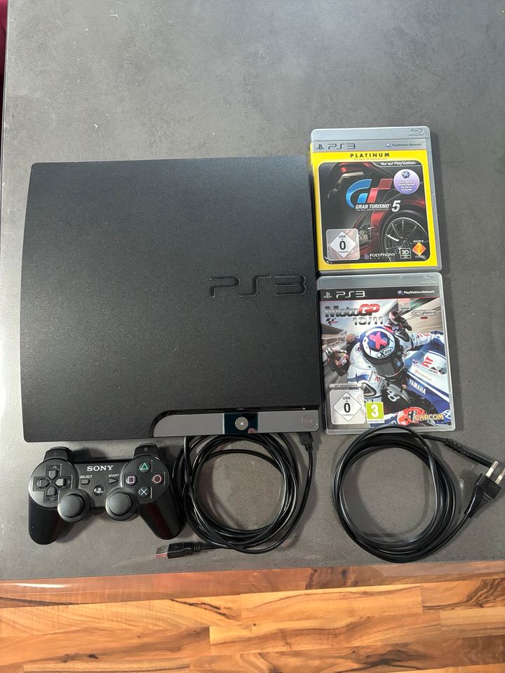 PlayStation 3 360GB 1 Controller und Spielen in Gifhorn