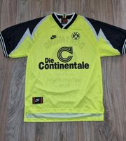Vintage BVB Borussia Dortmund Sondertrikot 95 / 96 Meisterschaft Leverkusen - Alkenrath Vorschau
