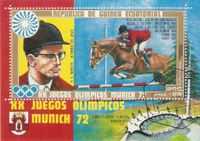 Äquatorialguinea Block 13 Olympiade München 72 Pferdesport Reiten Nordrhein-Westfalen - Kamen Vorschau