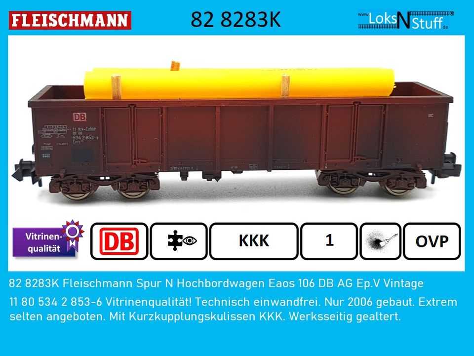 8325 Fleischmann Spur N Bierwagen Ichqrs NS Ep.III Heineken Bier in Eschwege