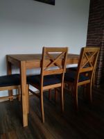 Tisch & 4 Stühle aus Eiche Häfen - Bremerhaven Vorschau