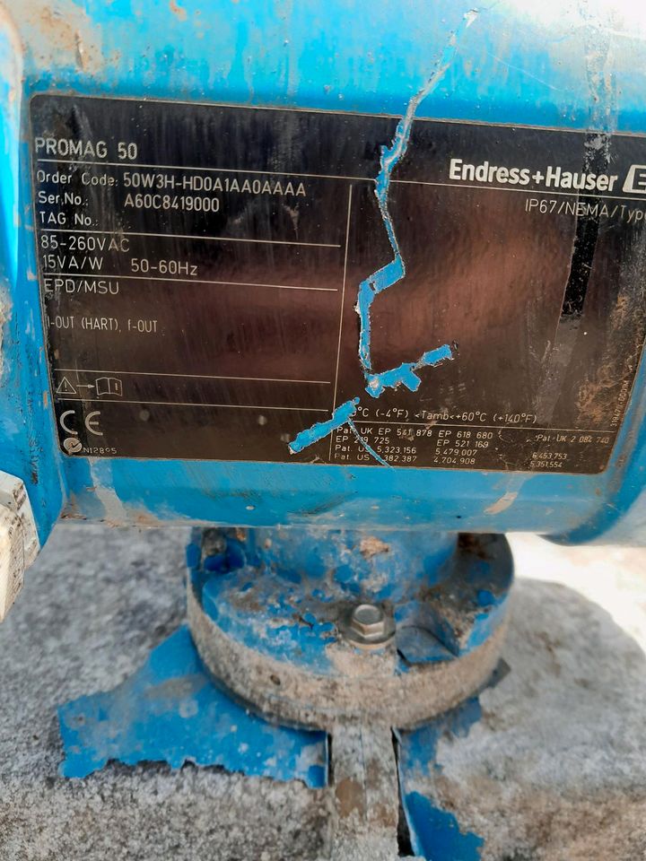 XXL! Endress hauser promag 50 flowmeter doorstroommeter in Nettetal