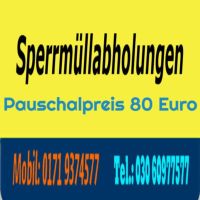 Möbelentsorgung pauschal 80 Euro HEUTE Berlin - Wilmersdorf Vorschau