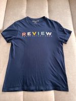 Dunkelblaues Herren Shirt T-Shirt Review bunt M kurzärmlig Düsseldorf - Oberbilk Vorschau