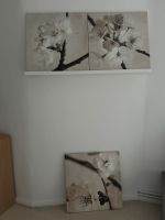 IKEA Pjätteryd Kirschblüten Bilder auf Leinwand Pankow - Prenzlauer Berg Vorschau