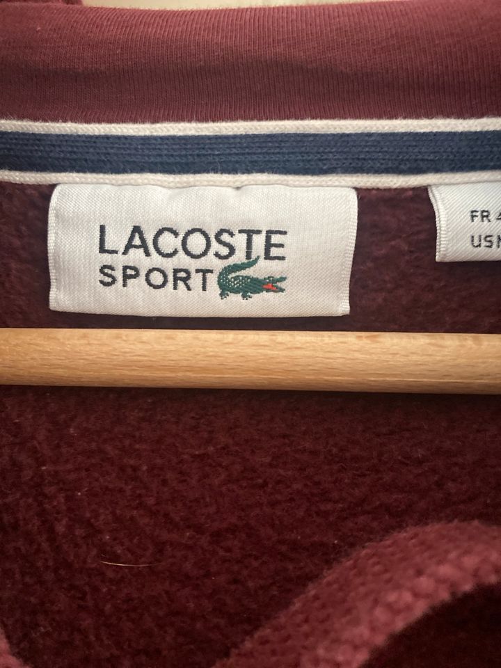 Lacoste Sweatshirt Jacke Größe S in Halstenbek