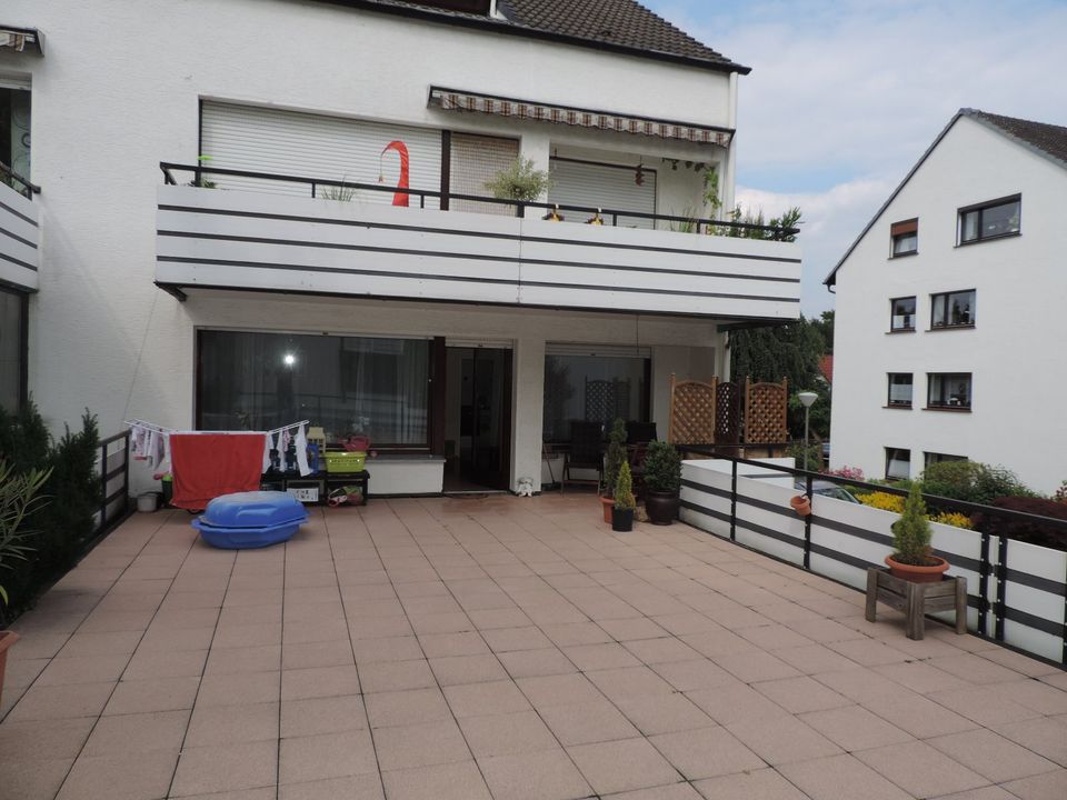 Brücherhof: großz. 3,5 Zi.-Wohnung mit einer Terrasse von 60 qm in Dortmund