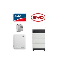 SMA Wechselrichter 10 kW + BYD Speicher 7,5 kWh mit Basis Station Bayern - Augsburg Vorschau