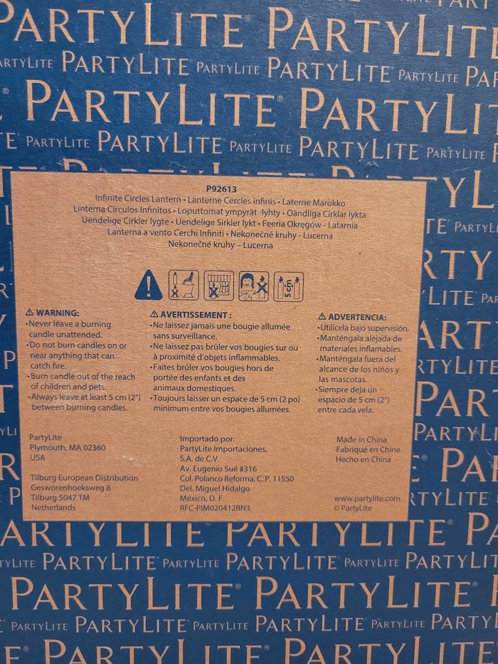 Laterne Marroko (PartyLite) in Wolfsburg