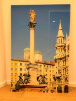 Wandbild Mariensäule München, 120cm x 80cm Bayern - Haimhausen Vorschau