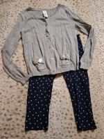  Strickjacke mit Capri Caprileggings  Gr. 128 H&M C&A Sachsen - Schwepnitz Vorschau