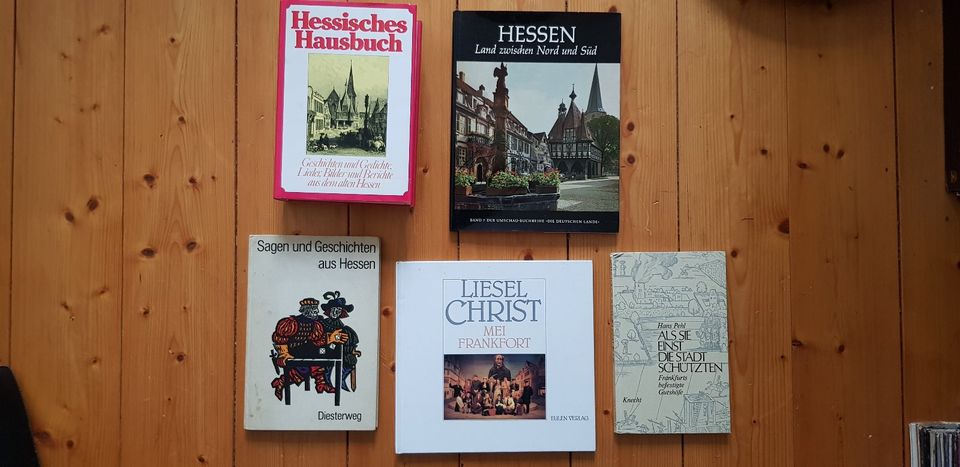 Bücher über Hessen und Frankfurt in Frankfurt am Main
