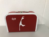 Pappkoffer rot mit Silhouette Sylt 30 cm - Sonderpreis Nordrhein-Westfalen - Olfen Vorschau