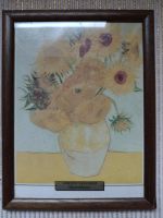 *Van Gogh Bild Sonnenblumen*mit Biographie auf der RückseRarität Bayern - Schlüsselfeld Vorschau