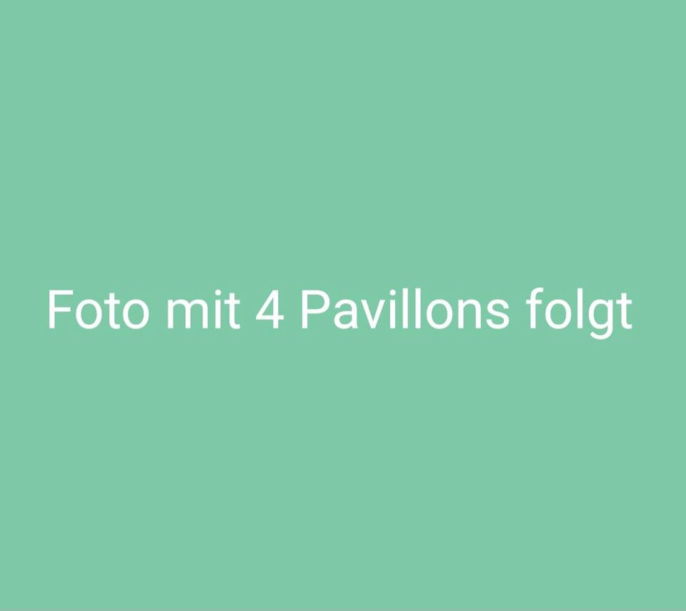Wochendtarif Fr-So Pavillon Partyzelt 6x9 m zum Mieten in Hambühren