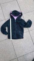 Fussel Flauschi Fleece Jacke mit Kapuze Öhrchen Teddyjacke 104 Hessen - Hofheim am Taunus Vorschau