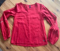 Baumwollbluse /Bluse Gr. 36 v. Tranquillo, rot Dresden - Schönfeld-Weißig Vorschau