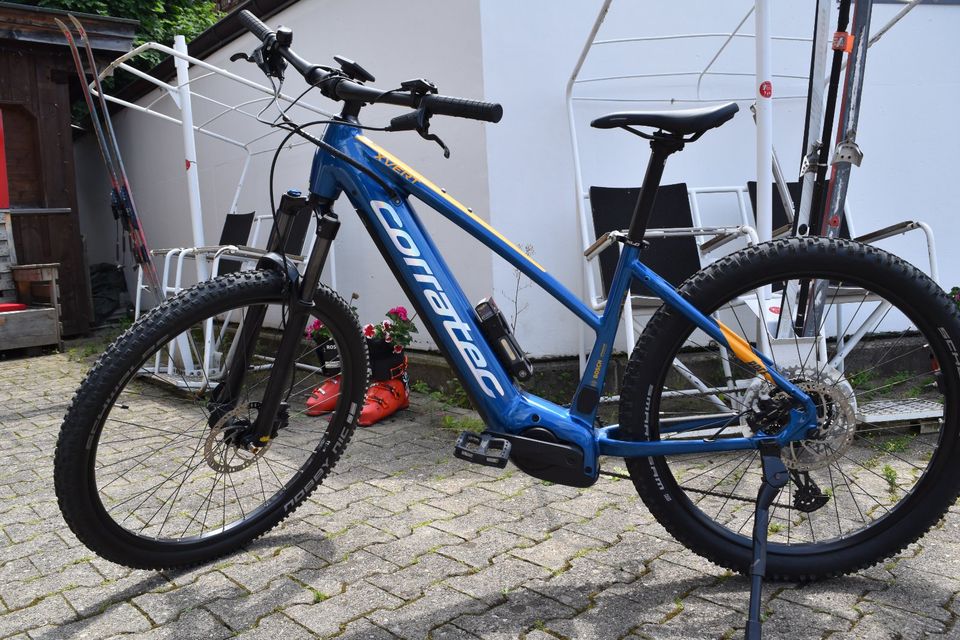 E-Bike Corratec X-Vert Race Modell 2023 in Oberstdorf