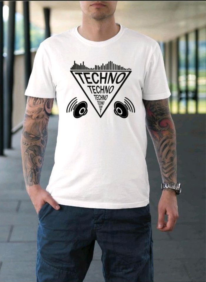 ~☆TECHNO  RAVE T-Shirt ☆~ in Rheinfelden (Baden)