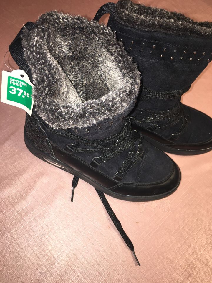 Stiefel schwarz mit Glitzer neu in Berlin