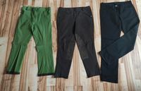 2x Reiterhose grün/braun, Gr 38, schwarze Jeans Kurzgröße 19 neu Nordrhein-Westfalen - Lübbecke  Vorschau