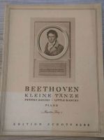 Ältere Noten Klavier Beethoven , Kleine Tänze , Martin Frey Hessen - Idstein Vorschau