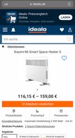 2x Elektrische Heizung Xiaomi Smart NEU Niedersachsen - Wilhelmshaven Vorschau