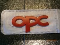 1 Emblem "OPC" in chrom o. mattschwarz o. rot, ca. 80x30mm *NEU* Nordrhein-Westfalen - Hürth Vorschau