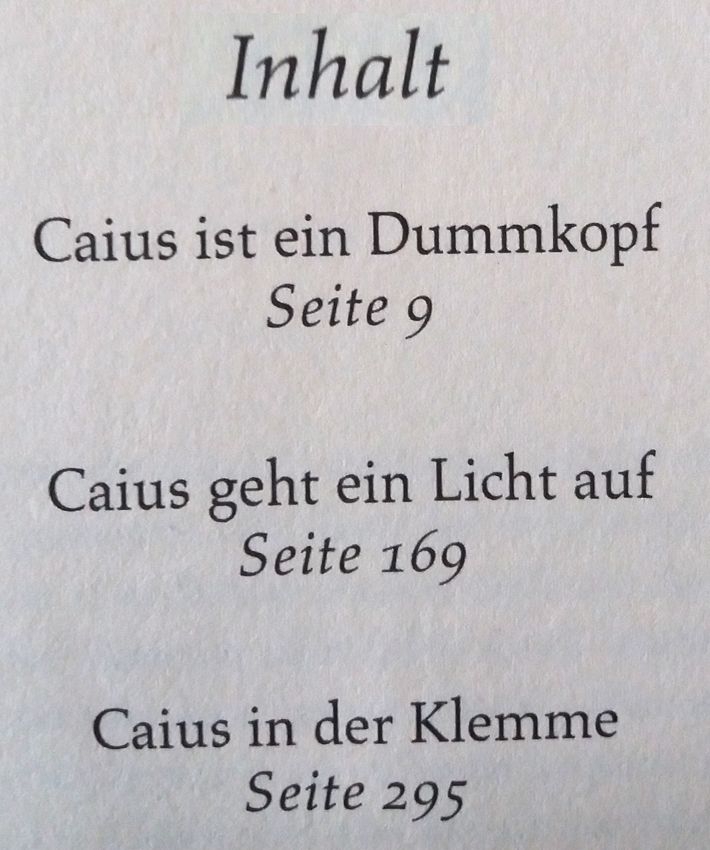 Verkaufe "Caius ist ein Dummkopf" v. Henry Winterfield Sammelband in Braunschweig